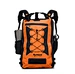 Waterproof Roll Top Backpack with Side Mesh Pocket